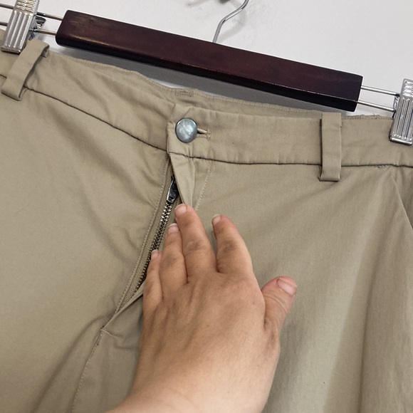 Lululemon Pants Mens 32 x 27 Beige Tan Commission Classic Swift Cotton Golf - Picture 6 of 15